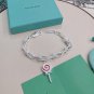 Dainty Faux Pearl Link Chain Bracelet Wedding Party Gift (443)