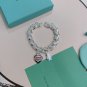 Dainty Faux Pearl Link Chain Bracelet Wedding Party Gift (444)