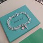 Dainty Faux Pearl Link Chain Bracelet Wedding Party Gift (445)