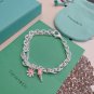 Dainty Faux Pearl Link Chain Bracelet Wedding Party Gift (445)