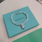 Dainty Faux Pearl Link Chain Bracelet Wedding Party Gift (446)