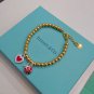 Dainty Faux Pearl Link Chain Bracelet Wedding Party Gift (448)