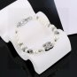 Dainty Faux Pearl Link Chain Bracelet Wedding Party Gift (450)