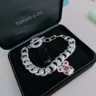 Dainty Faux Pearl Link Chain Bracelet Wedding Party Gift (459)