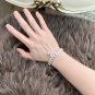 Dainty Faux Pearl Link Chain Bracelet Wedding Party Gift (459)