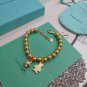 Dainty Faux Pearl Link Chain Bracelet Wedding Party Gift (462)
