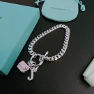 Dainty Faux Pearl Link Chain Bracelet Wedding Party Gift (463)