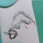 Dainty Faux Pearl Link Chain Bracelet Wedding Party Gift (464)