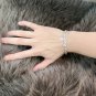 Dainty Faux Pearl Link Chain Bracelet Wedding Party Gift (464)
