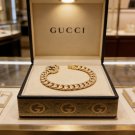 Dainty Faux Pearl Link Chain Bracelet Wedding Party Gift (465)