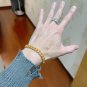 Dainty Faux Pearl Link Chain Bracelet Wedding Party Gift (465)