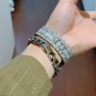 Dainty Faux Pearl Link Chain Bracelet Wedding Party Gift (475)