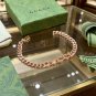 Dainty Faux Pearl Link Chain Bracelet Wedding Party Gift (477)