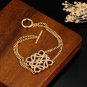 Dainty Faux Pearl Link Chain Bracelet Wedding Party Gift (497)