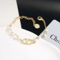 Dainty Faux Pearl Link Chain Bracelet Wedding Party Gift (499)