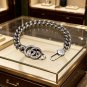 Dainty Faux Pearl Link Chain Bracelet Wedding Party Gift (504)