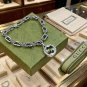 Dainty Faux Pearl Link Chain Bracelet Wedding Party Gift (505)