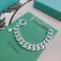 Dainty Faux Pearl Link Chain Bracelet Wedding Party Gift (514)