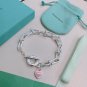 Dainty Faux Pearl Link Chain Bracelet Wedding Party Gift (515)