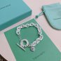 Dainty Faux Pearl Link Chain Bracelet Wedding Party Gift (516)