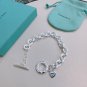 Dainty Faux Pearl Link Chain Bracelet Wedding Party Gift (516)