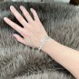 Dainty Faux Pearl Link Chain Bracelet Wedding Party Gift (516)