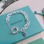 Dainty Faux Pearl Link Chain Bracelet Wedding Party Gift (516)