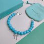 Dainty Faux Pearl Link Chain Bracelet Wedding Party Gift (520)