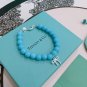 Dainty Faux Pearl Link Chain Bracelet Wedding Party Gift (520)