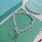 Dainty Faux Pearl Link Chain Bracelet Wedding Party Gift (521)