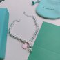 Dainty Faux Pearl Link Chain Bracelet Wedding Party Gift (522)