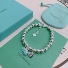 Dainty Faux Pearl Link Chain Bracelet Wedding Party Gift (523)