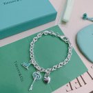 Dainty Faux Pearl Link Chain Bracelet Wedding Party Gift (524)
