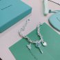 Dainty Faux Pearl Link Chain Bracelet Wedding Party Gift (524)