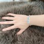 Dainty Faux Pearl Link Chain Bracelet Wedding Party Gift (524)