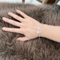 Dainty Faux Pearl Link Chain Bracelet Wedding Party Gift (527)