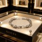 Dainty Faux Pearl Link Chain Bracelet Wedding Party Gift (534)