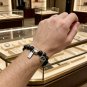Dainty Faux Pearl Link Chain Bracelet Wedding Party Gift (535)