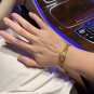 Dainty Faux Pearl Link Chain Bracelet Wedding Party Gift (538)