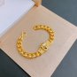 Dainty Faux Pearl Link Chain Bracelet Wedding Party Gift (538)