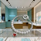 Dainty Faux Pearl Link Chain Bracelet Wedding Party Gift (540)
