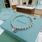 Dainty Faux Pearl Link Chain Bracelet Wedding Party Gift (546)