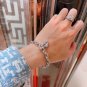 Dainty Faux Pearl Link Chain Bracelet Wedding Party Gift (553)