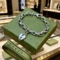 Dainty Faux Pearl Link Chain Bracelet Wedding Party Gift (553)