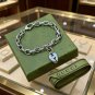 Dainty Faux Pearl Link Chain Bracelet Wedding Party Gift (553)