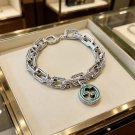 Dainty Faux Pearl Link Chain Bracelet Wedding Party Gift (558)