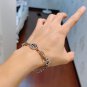 Dainty Faux Pearl Link Chain Bracelet Wedding Party Gift (559)