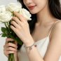 Dainty Faux Pearl Link Chain Bracelet Wedding Party Gift (562)