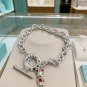 Dainty Faux Pearl Link Chain Bracelet Wedding Party Gift (569)