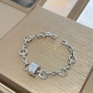 Dainty Faux Pearl Link Chain Bracelet Wedding Party Gift (581)